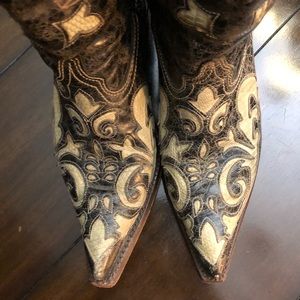 Corral Lizard women’s boots Size 8.
